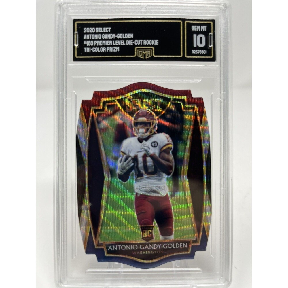 2020 Select Antonio Gandy-Golden #183 Premiem Level Die-Cut Rookie GMA 10